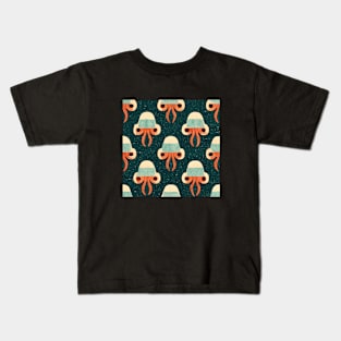 Squid Pattern Kids T-Shirt